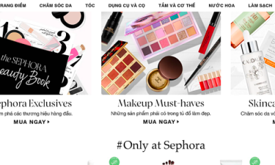 Đại gia bán lẻ mỹ phẩm Sephora thâm nhập Việt Nam